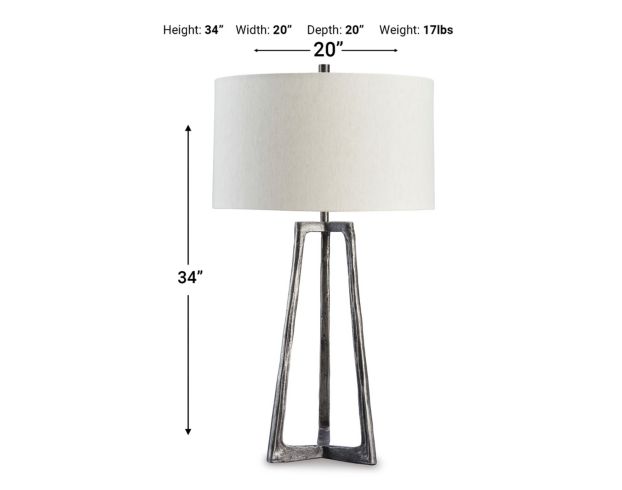 Pewter table lamp new arrivals