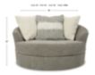 Ashley Creswell Oversized Swivel Chair small image number 9