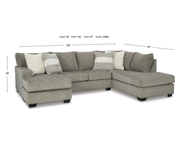 Ashley Creswell 2-Piece Sectional with Right Chaise large image number 13