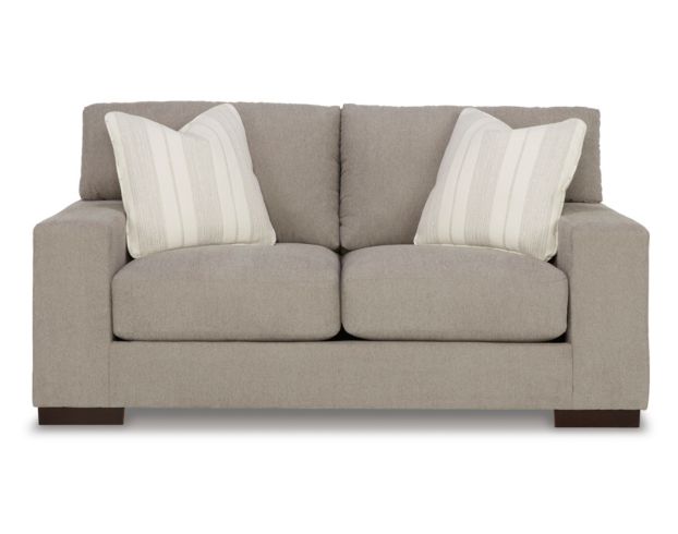 Ashley Maggie Flax Loveseat large image number 1
