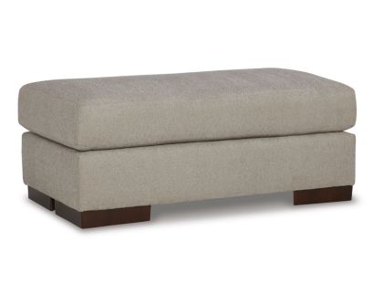 Ashley Maggie Flax Ottoman