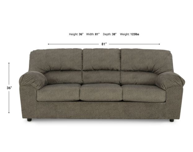 Ashley Norlou Sofa large image number 8