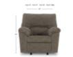 Ashley Norlou Rocker Recliner small image number 9