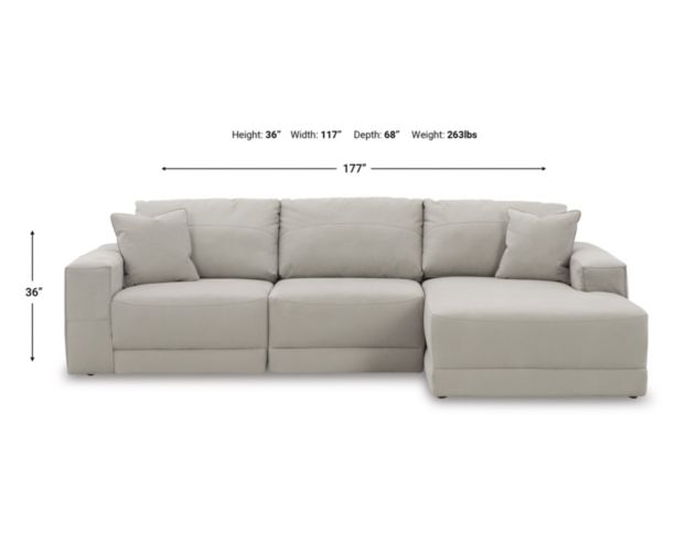 Ashley Next-Gen Gaucho 3-Piece Sectional large image number 11