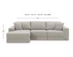 Ashley Next-Gen Gaucho 3-Piece Left-Facing Sectional small image number 11