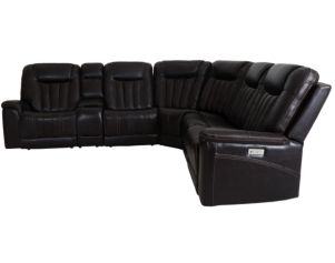 Ashley Corklan 6-Piece Leather Power Sectional
