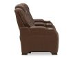 Ashley Man-Den Leather Power Recline Console Loveseat small image number 7