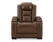 Ashley Man-Den Leather Power Recliner small image number 1