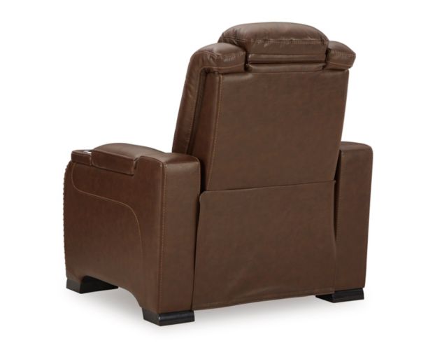 Ashley Man-Den Leather Power Recliner large image number 6