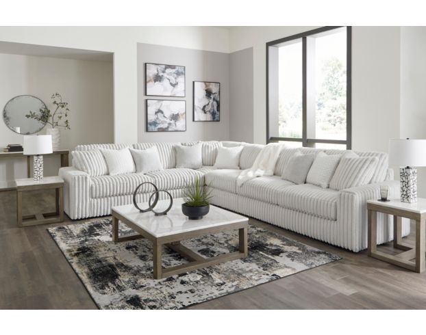 Ashley Stupendous Alloy Gray 4-Piece Sectional large image number 11