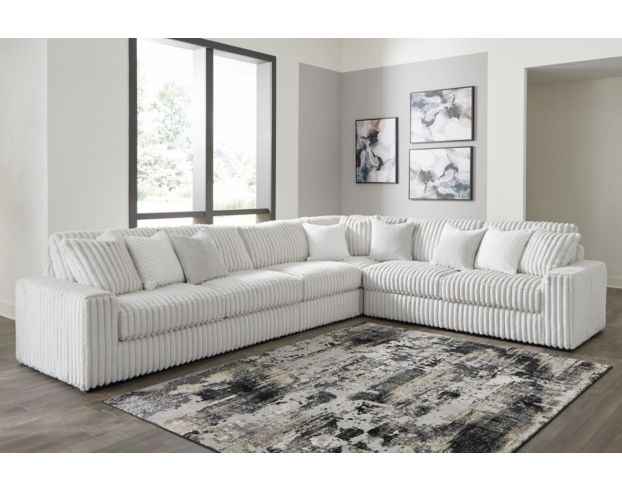 Ashley Stupendous Alloy Gray 4-Piece Sectional large image number 12