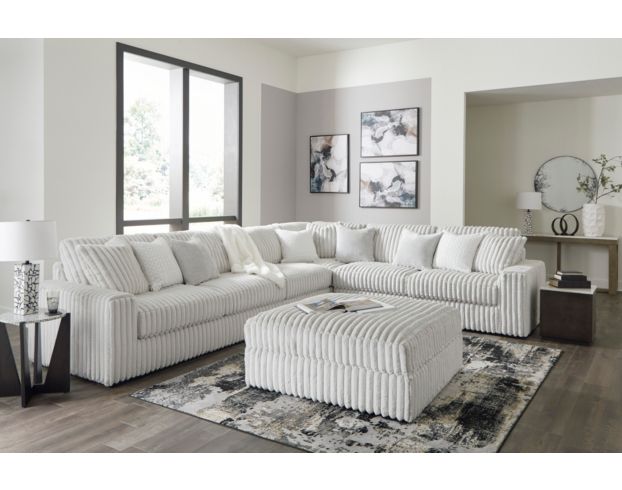 Ashley Stupendous Alloy Gray 4-Piece Sectional large image number 13