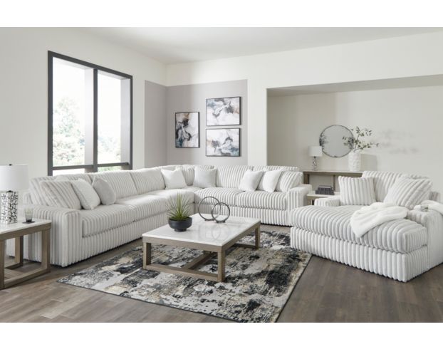 Ashley Stupendous Alloy Gray 4-Piece Sectional large image number 14