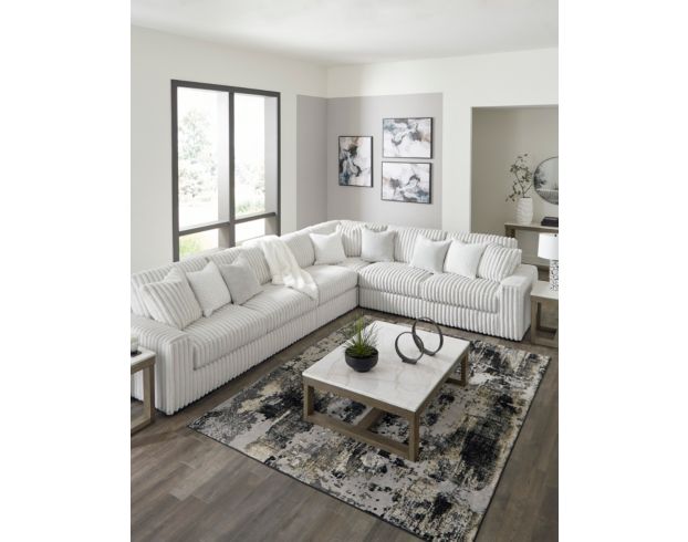 Ashley Stupendous Alloy Gray 4-Piece Sectional large image number 15