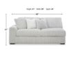 Ashley Stupendous Alloy Gray 4-Piece Sectional small image number 17