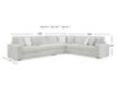 Ashley Stupendous Alloy Gray 4-Piece Sectional small image number 16