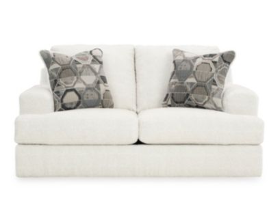 Ashley Karinne Linen Loveseat