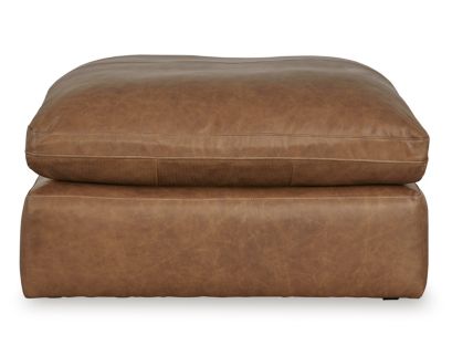 Ashley Emilia Oversized Leather Ottoman