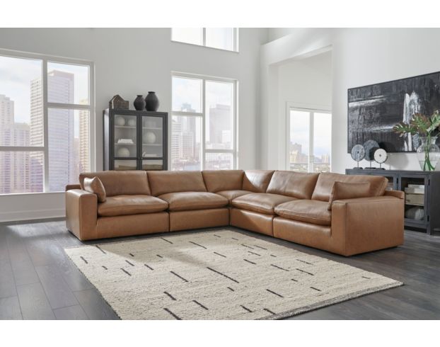 Ashley on sale leather sectionals