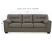 Ashley Donlen Gray Queen Sleeper Sofa small image number 6