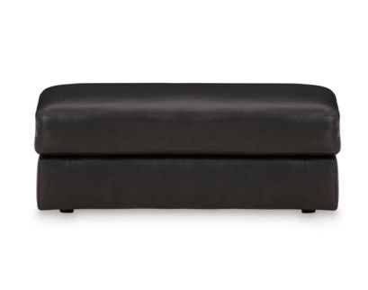 Ashley Amiata Leather Ottoman