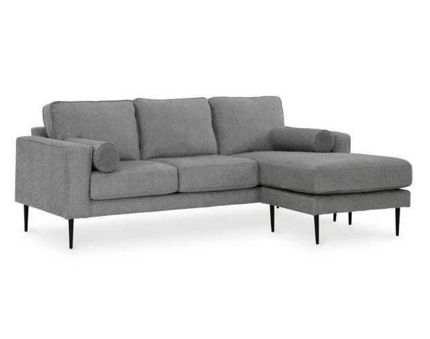 Ashley Hazela Charcoal Chaise Sofa large image number 6