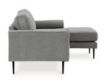 Ashley Hazela Charcoal Chaise Sofa small image number 7