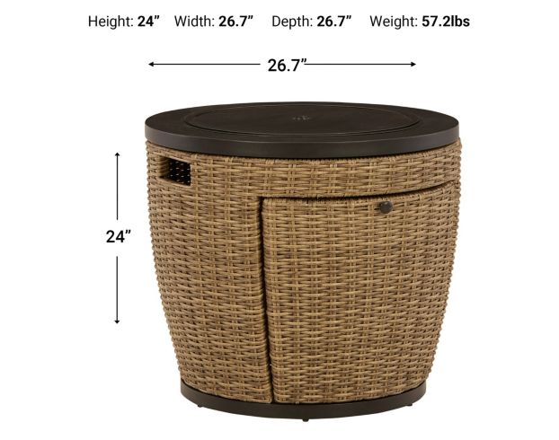 Ashley Malayah 5-Piece Fire Pit Set large image number 7