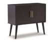 Ashley Orinfield Dark Brown Accent Cabinet small image number 1