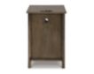 Ashley Treytown Gray/Brown Chairside Table small image number 5