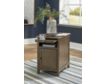 Ashley Treytown Gray/Brown Chairside Table small image number 7
