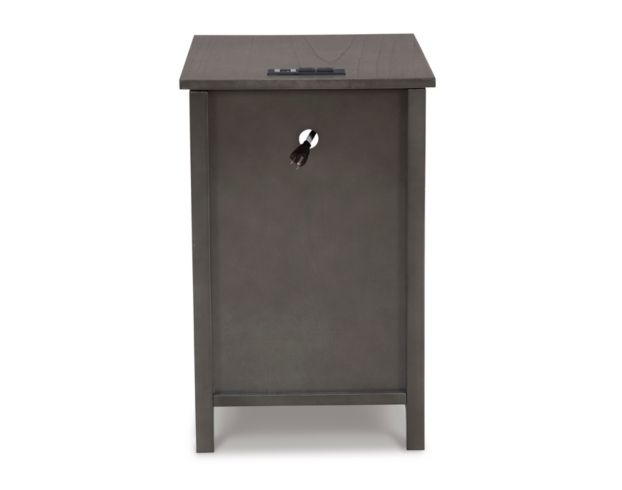 Ashley Treytown Gray Chairside Table large image number 5