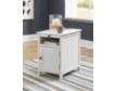 Ashley Treytown White Chairside Table small image number 6