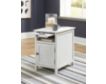 Ashley Treytown White Chairside Table small image number 7
