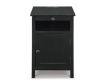 Ashley Treytown Black Chairside Table small image number 1