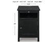 Ashley Treytown Black Chairside Table small image number 13