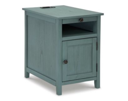 Ashley Treytown Teal Chairside Table