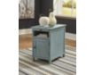 Ashley Treytown Teal Chairside Table small image number 6