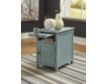 Ashley Treytown Teal Chairside Table small image number 7