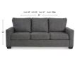 Ashley Rannis Pewter Queen Sleeper Sofa small image number 10