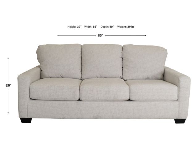Ashley Rannis Snow Queen Sleeper Sofa large image number 9