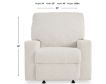 Ashley Rannis Snow Recliner small image number 9