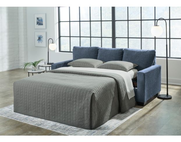 Ashley Rannis Navy Queen Sleeper Sofa large image number 8
