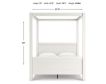 Ashley Aprilyn Full Canopy Bed small image number 8
