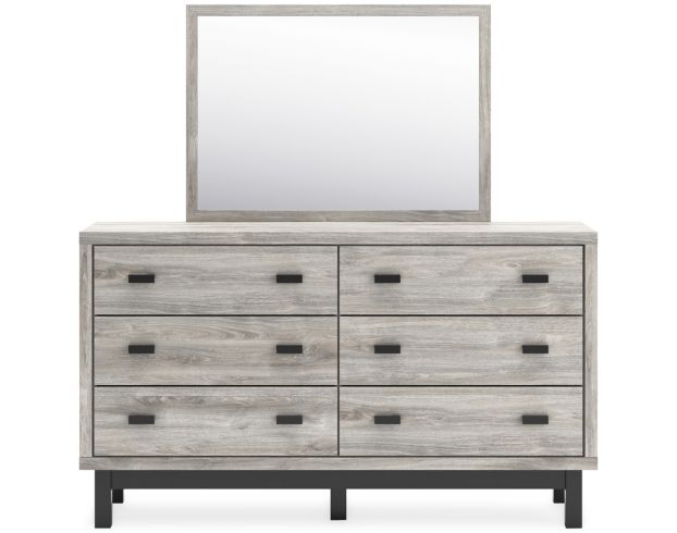 Ashley Vessalli Dresser with Mirror large image number 1