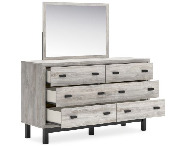 Ashley Vessalli Dresser with Mirror large image number 3