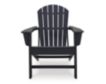 Ashley Sundown Treasure Black Adirondack Chair small image number 1