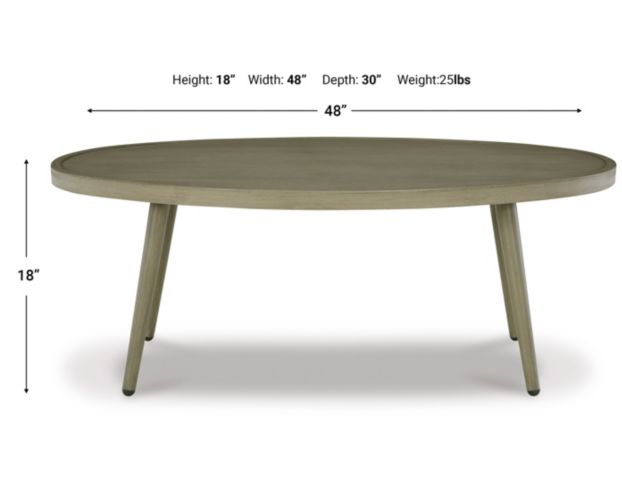 Ashley Swiss Valley Coffee Table large image number 5