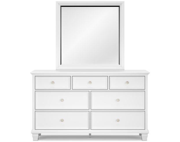 Ashley Fortman Dresser with Mirror large image number 1