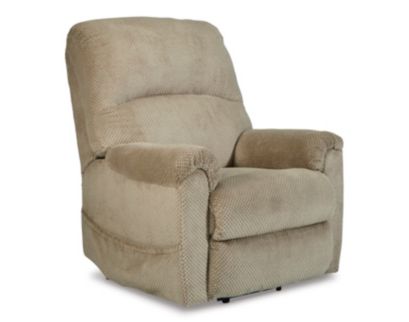 Ashley Shadowboxer Toast Power Lift Recliner